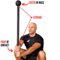 Mace Balancing Machine Steel Mace - Dangerously Fit Macebell Training