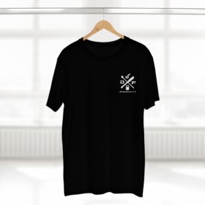 Men’s Ultimate Tee (Small White Print)