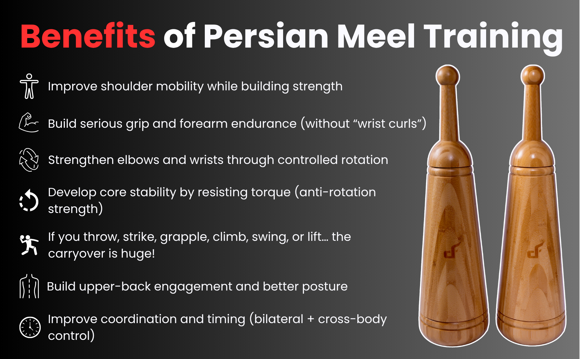Benefits of persian meel training